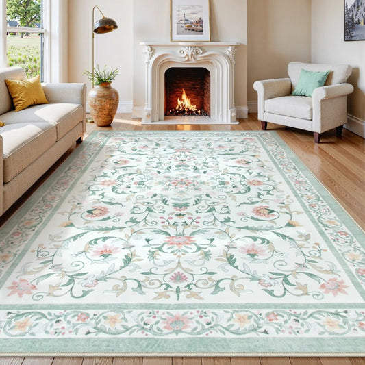 Floral Style - Pastel Green