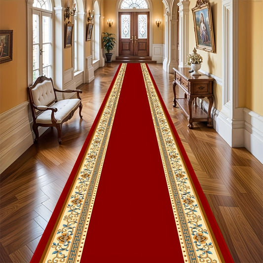 Vintage Hallway – Scarlet Border